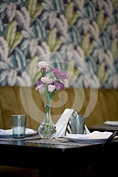 Table en restaurante photo