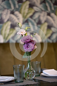 Table en restaurante photo