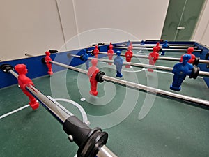 Table football game in the office