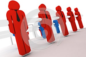 Table football teamwork