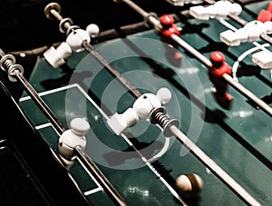 Table football vintage style