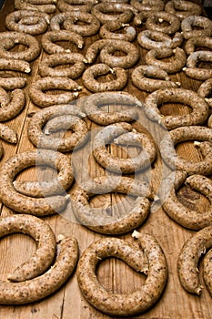 Table full of liverwurst