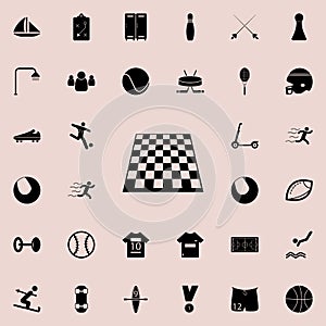 table game board chess icon. Sport icons universal set for web and mobile