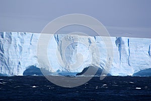Table iceberg in Wilhelmina Bay-Antarctica, Antarctic Peninsula
