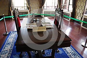 The Table for the Japan Manchukuo Protocol photo