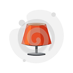 table lamp clipart. table lamp isolated flat icon