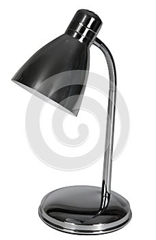 Table lamp isolated