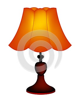 Table lamp / lampshade photo