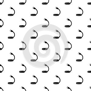 Table microphone pattern vector seamless