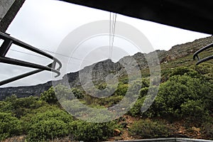 Table mountain cable car, Cape Town, South Africa