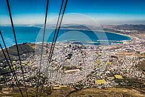 Table mountain in cape town