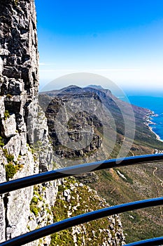 Table mountain in cape town