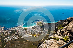 Table mountain in cape town