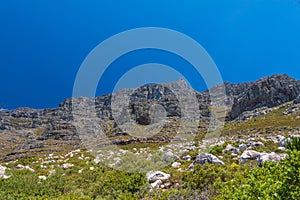 Table Mountain in Cape town South Africa