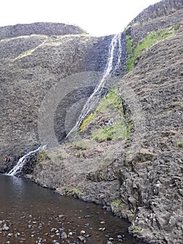 Table mountain fairy wild water falls