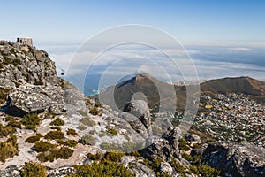 Table Mountain Scenic View of Cape Town