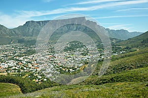 Table Mountain from signal hill