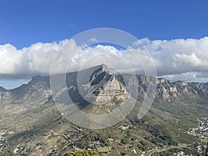 Table Mountain View from Lion\'s Head Cape Town