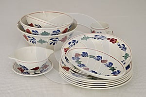 Table with plates