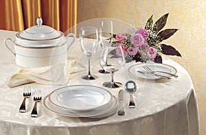 Table posh reception