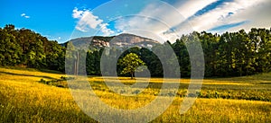 Table Rock Panorama near Greenville South Carolina SC