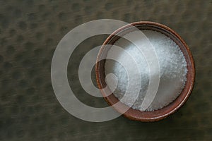 Table Salt in a Bowl