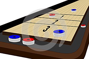 Table shuffleboard