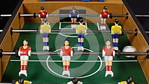 Table soccer low match audio