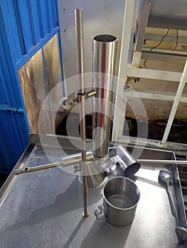 The table of stainless steel