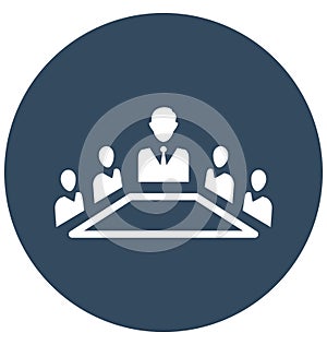 Table talk,Isolated Vector Icon can be easily edit and modify