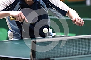 Table tennis returning