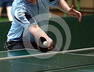 Table tennis returning