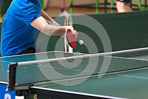 Table tennis returning