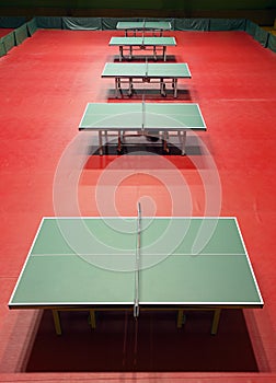 Table tennis venue