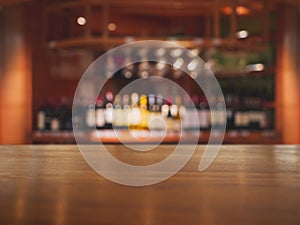 Table top Bar shelf Cocktail drink Pub nightlife Blur background