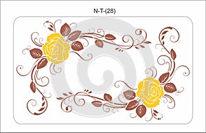 Table Top Glass Design Vector CDR