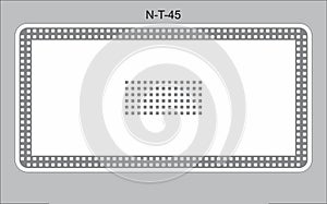 Table Top Glass Design Vector CDR