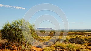 Table top mountain Conner in outback