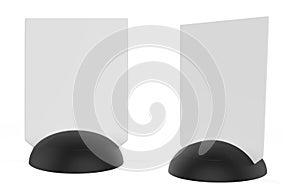 Table Top Set Stand Mini Roll Up Banner photo