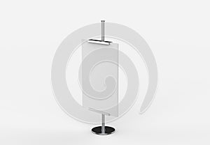 Table Top Set Stand Mini Roll Up Banner photo