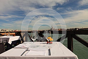 Table for two- Venice (Italy)