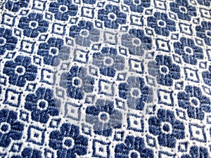 Tablecloth of floral pattern