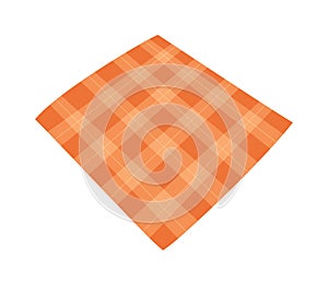 Tablecloth vector illustration.