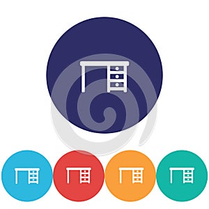 Tableicon vector icon , lorem ipsum Flat design