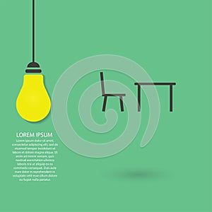 Tableicon vector icon , lorem ipsum Flat design