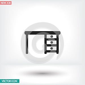 Tableicon vector icon , lorem ipsum Flat design