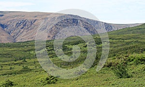 Tableland Mountains in Newfoundland