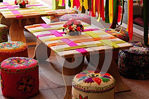 Tables and stools, Indian style