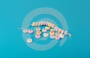 Tablet Candies Bracelet, Compressed Sugar Powder Confectionery, Dextrose Candy Necklace Parts, Lozenges