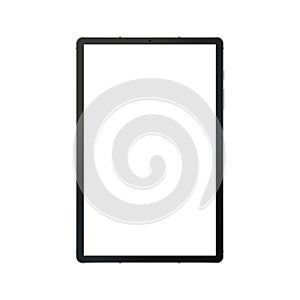 Tablet Computer Mockup with Blank Screen